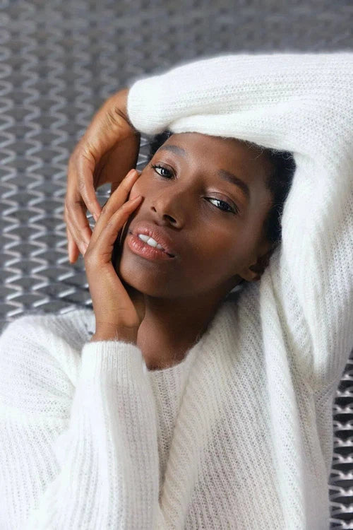 Colette Pullover White