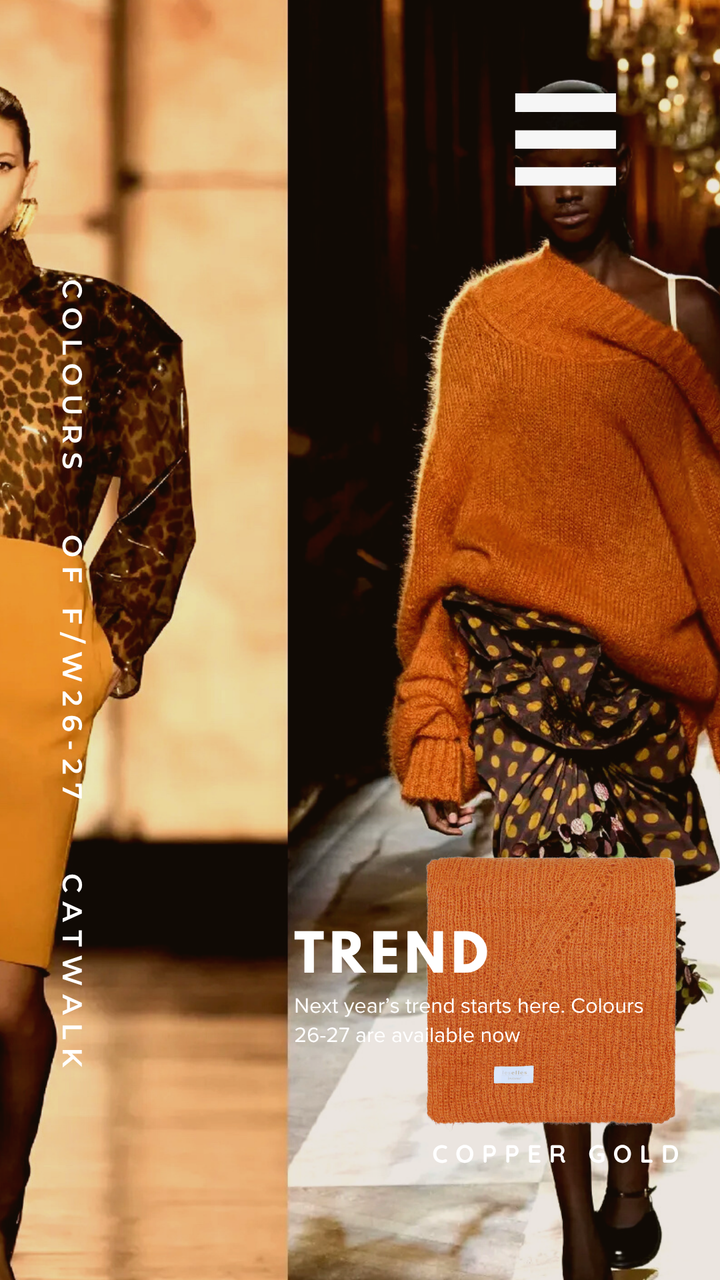 Jille Copper Gold Scarf