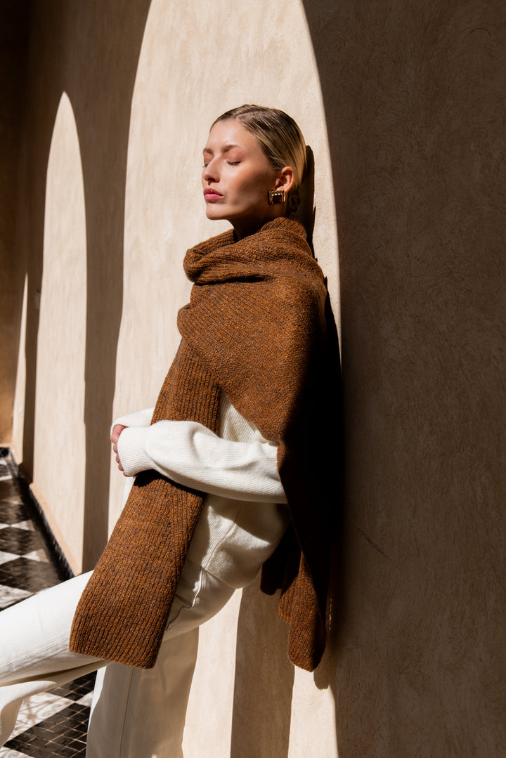 Jille Toffee Cream Écharpe