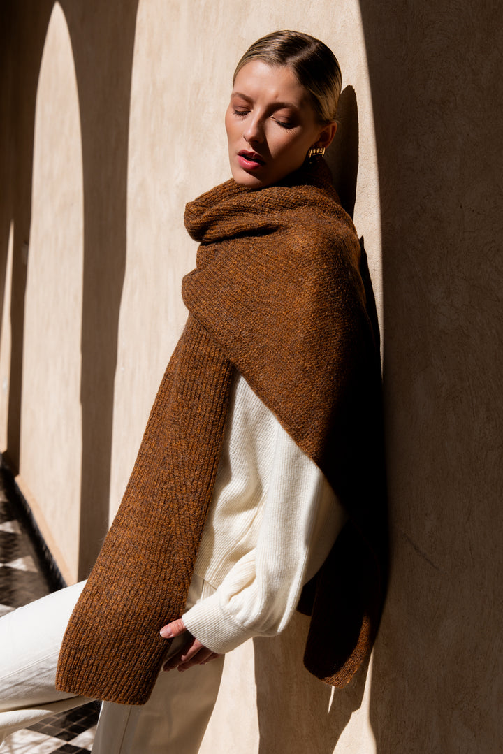 Jille Toffee Cream Écharpe