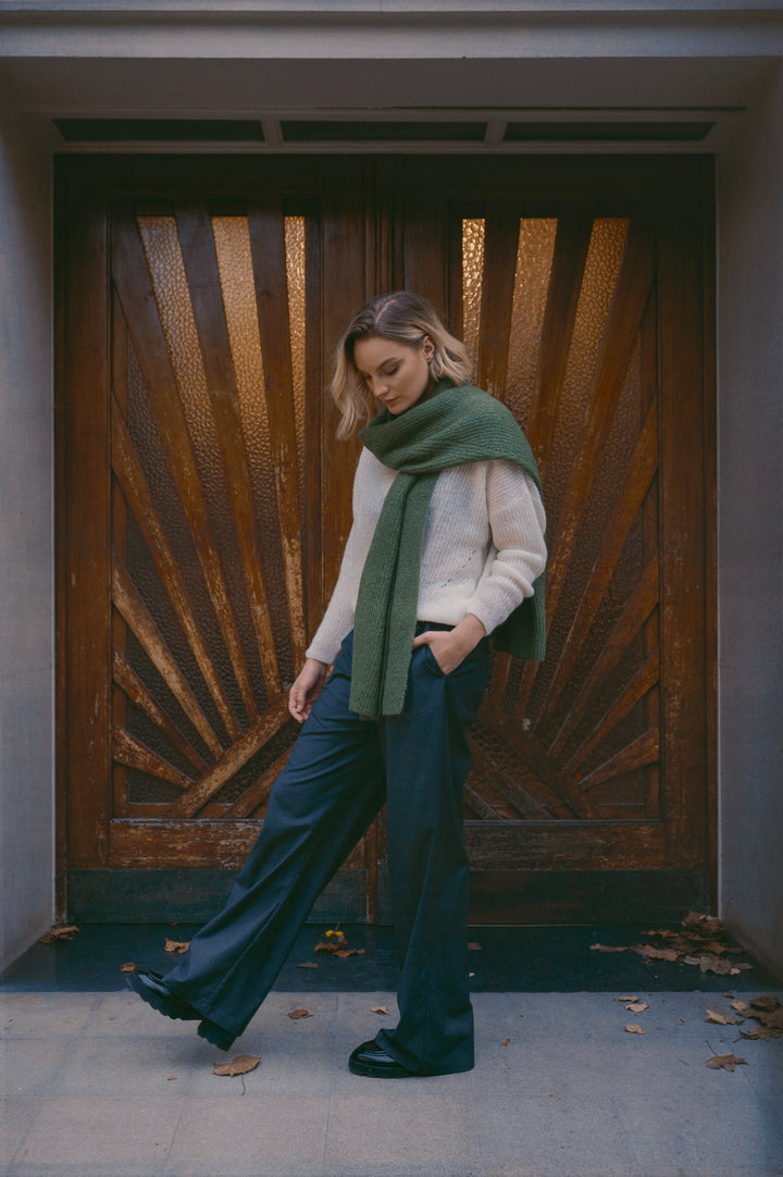 Dames pull mohair wit | Juliette