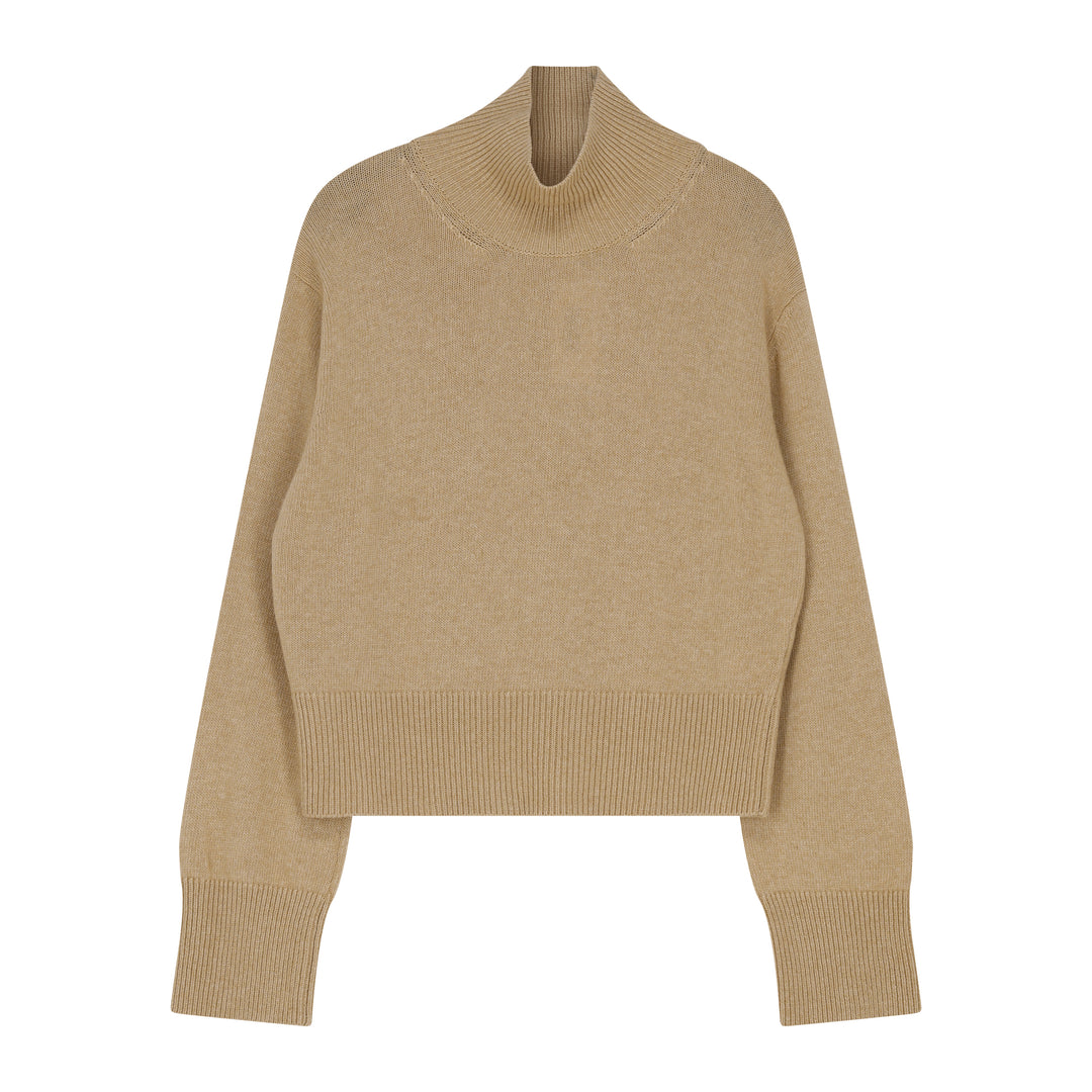 Dames Pull Renee cashmere sand