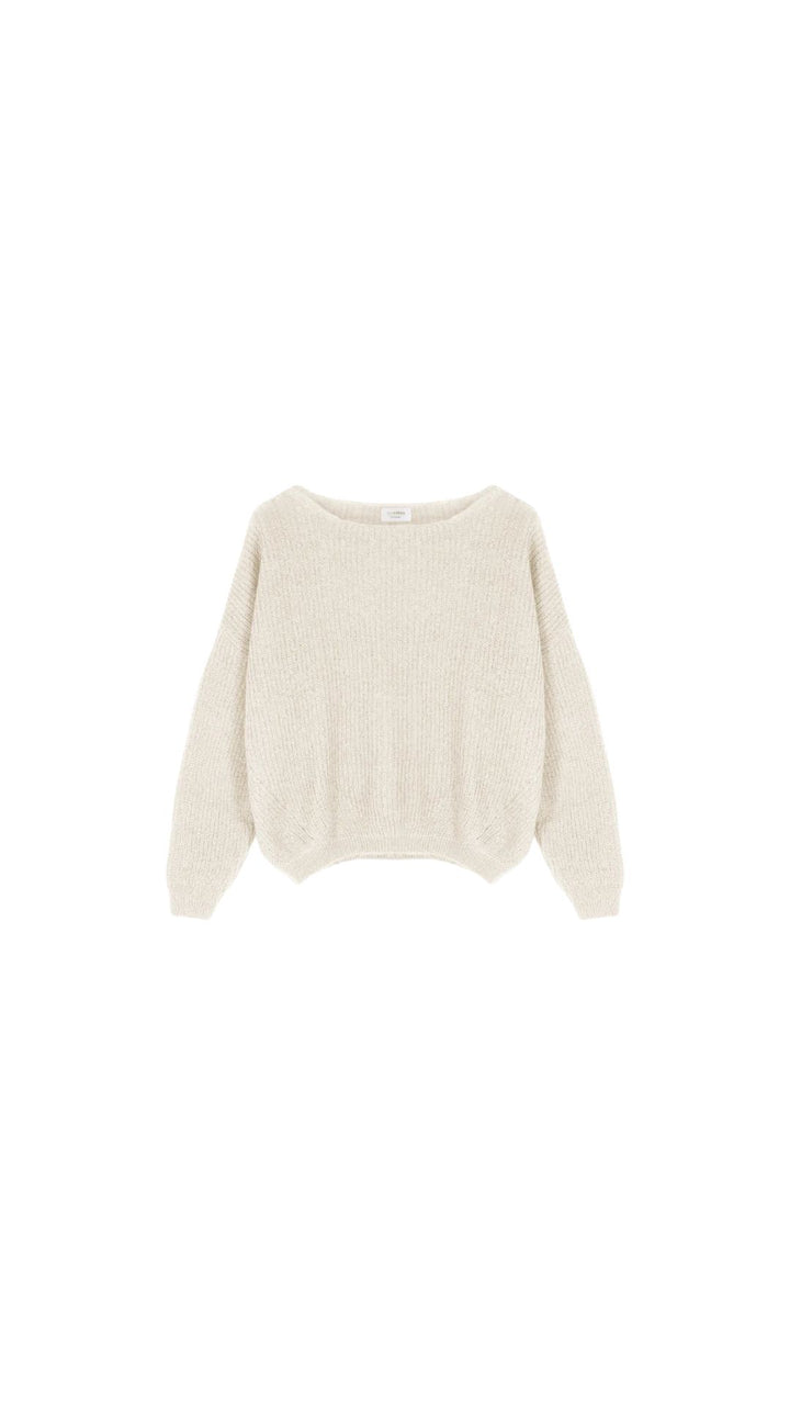 Dames pull mohair wit | Juliette