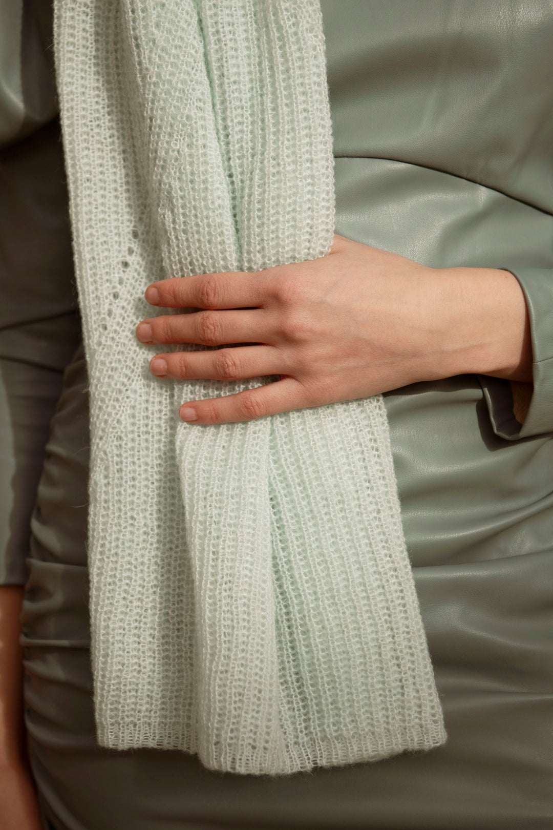 Dames sjaal | Jille Pastel Green