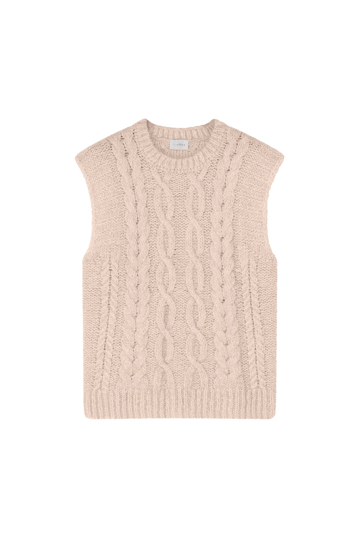 Debardeur alpaca Veronique beige