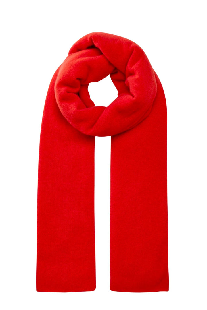 Laurence red sjaal mohair