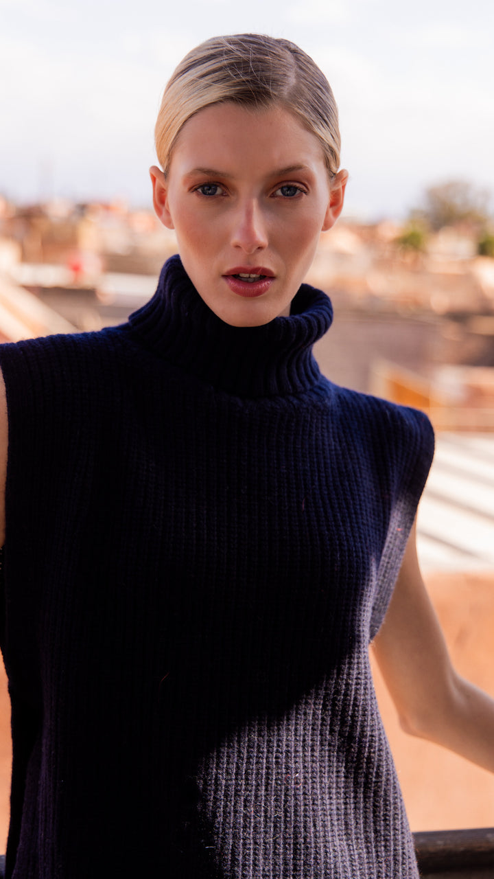 Debardeur Marie navy blue