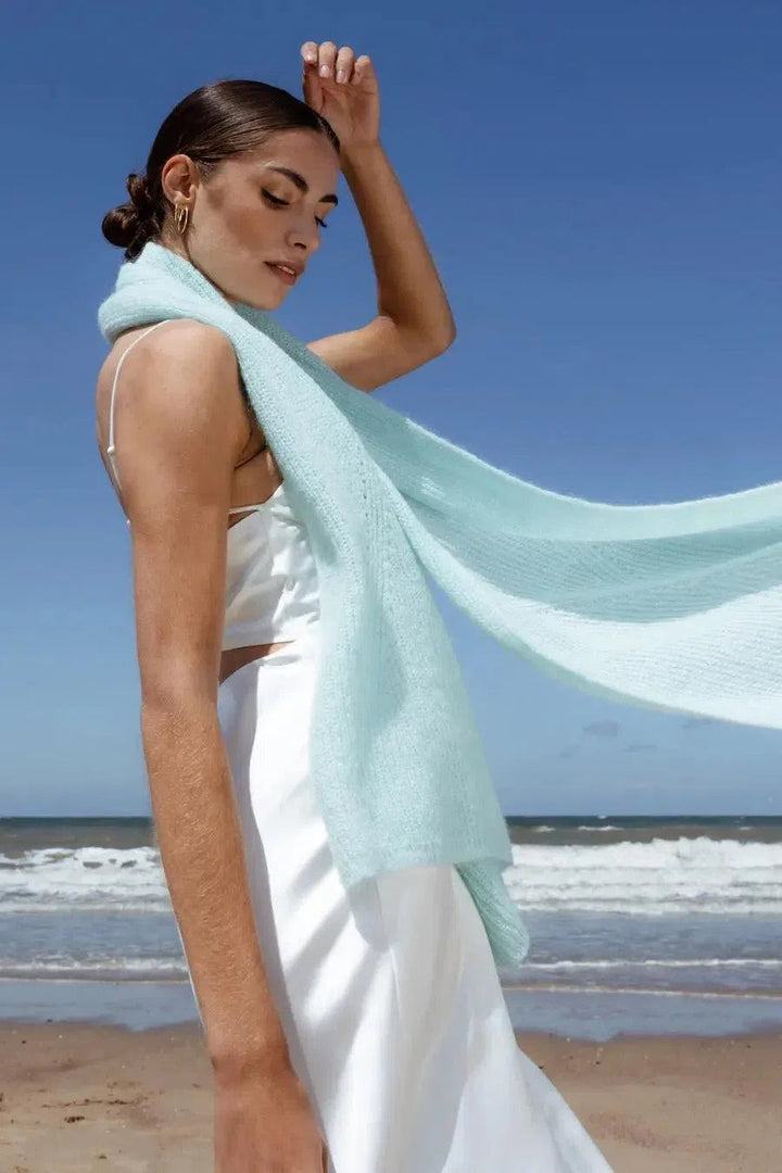 Jille Aqua Green Écharpe
