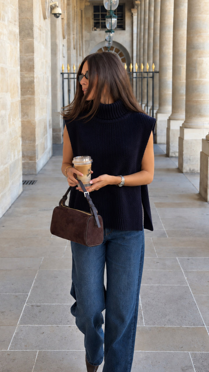 Debardeur Marie navy blue