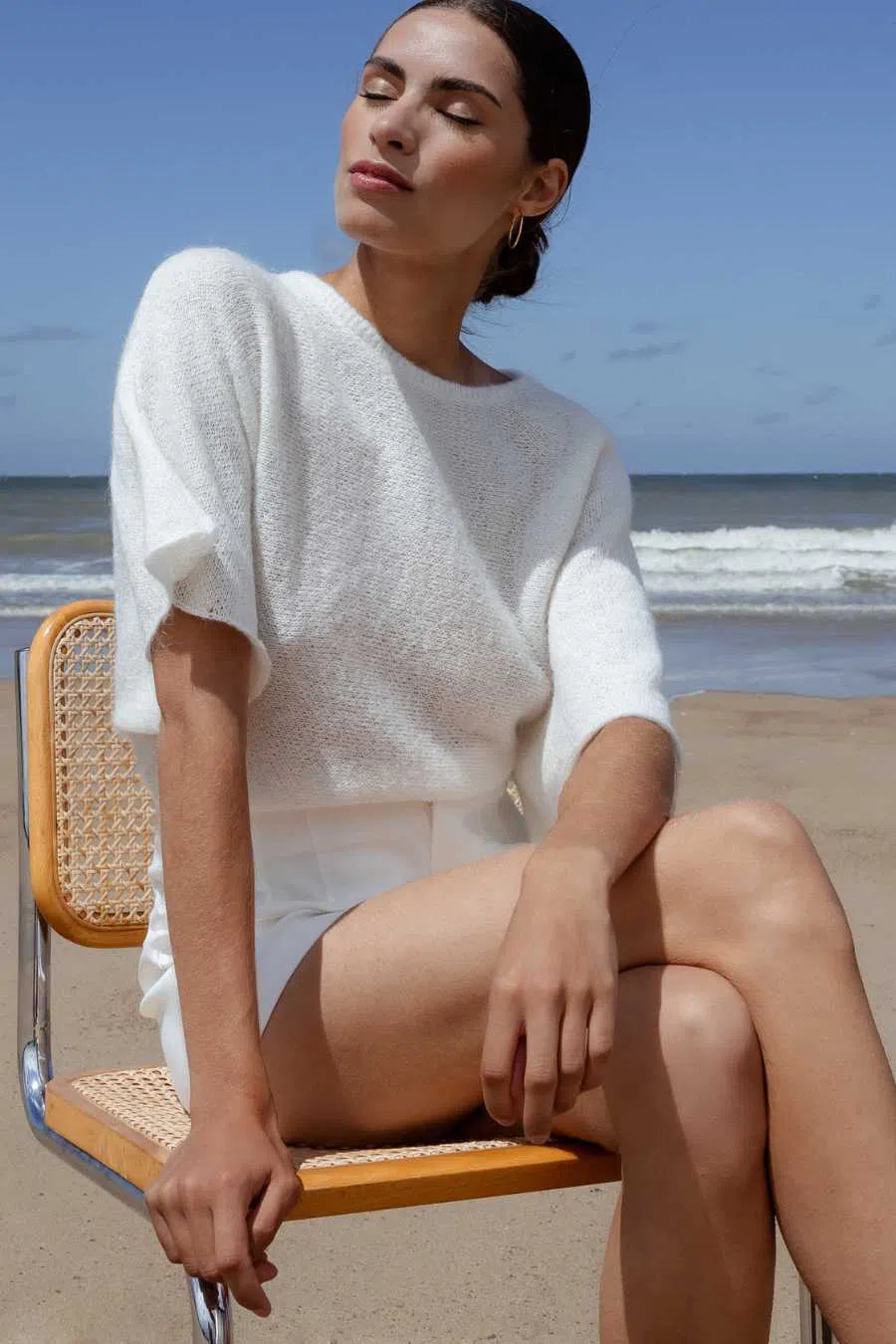 Leonie Milk Sweatshirt