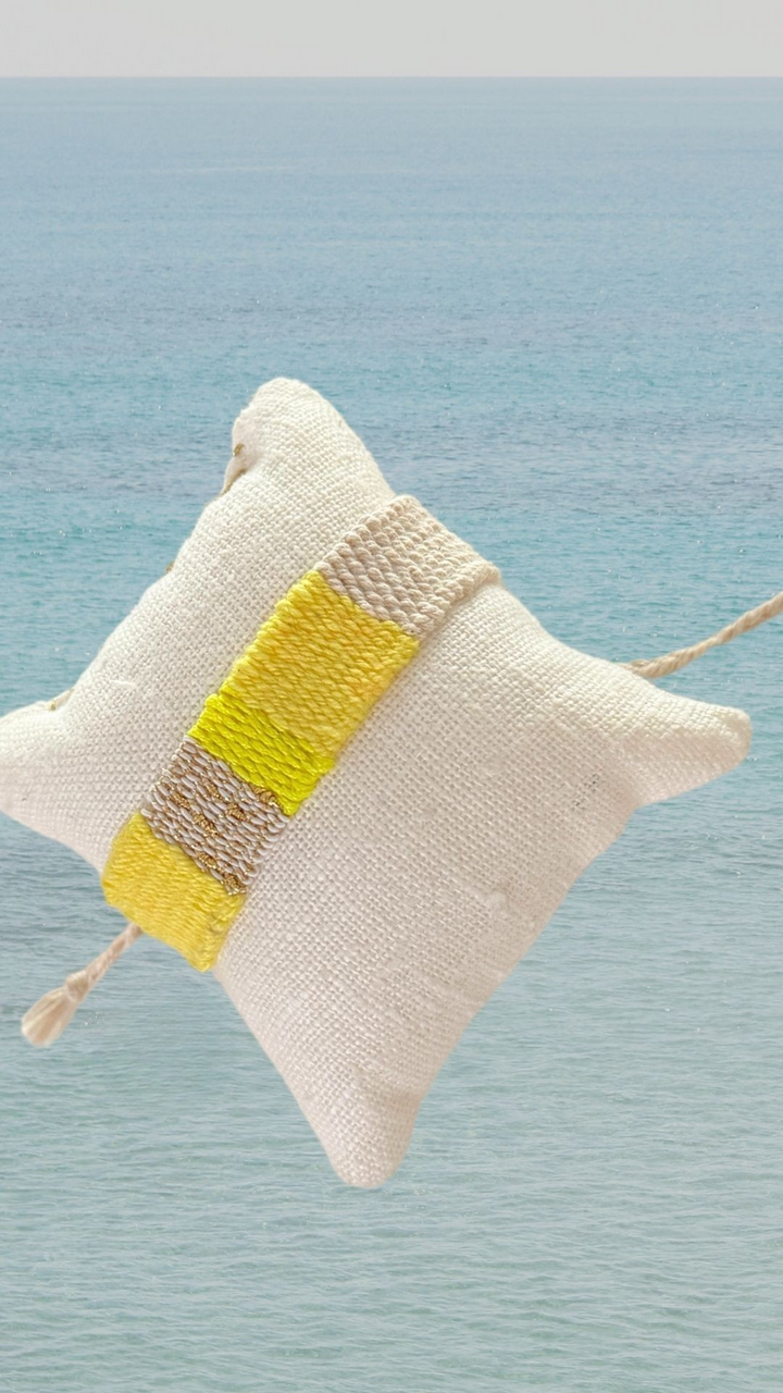 Handwoven bracelet boho style