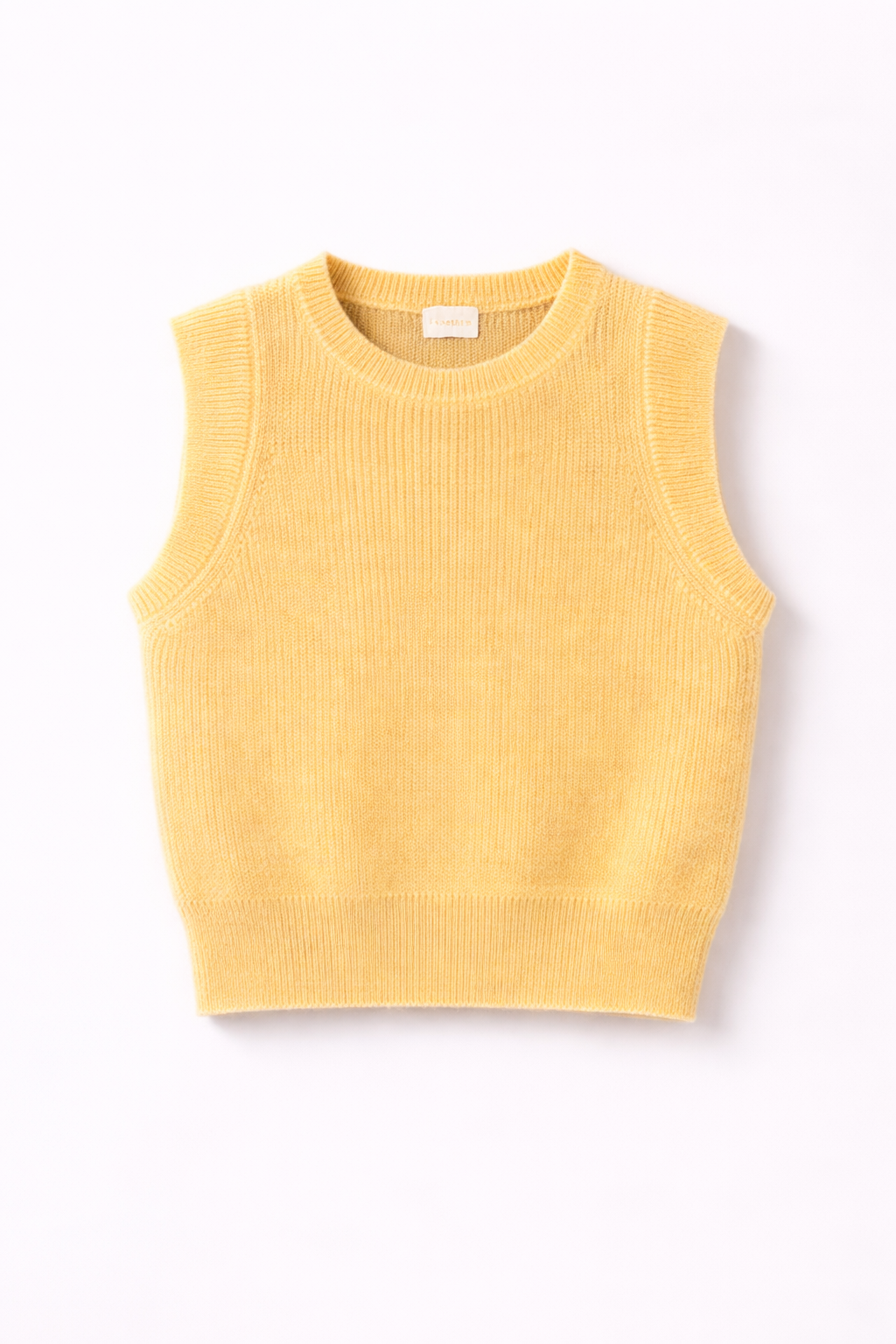 Dames pull mohair Virginie soft butter yellow