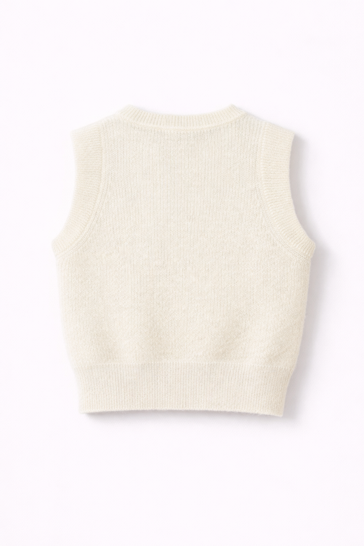 Dames pull kidmohair Virginie off white
