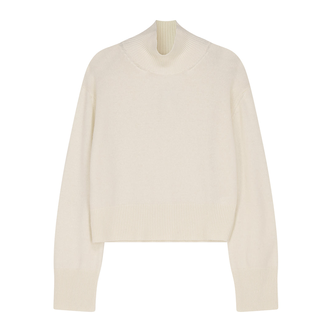 Dames Pull Renee cashmere off-white