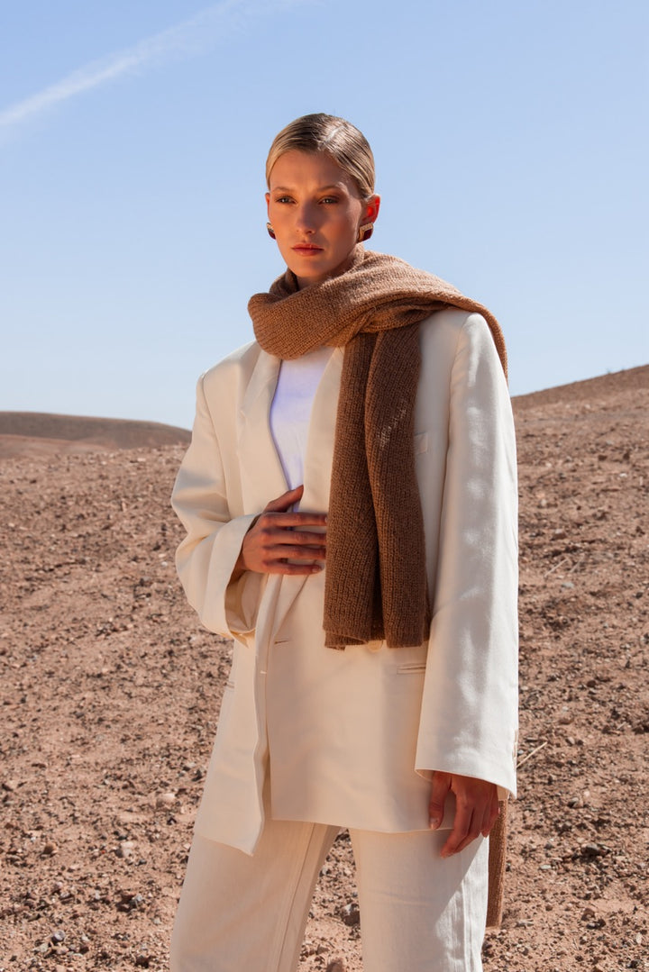 Dames sjaal | Jille Caramel