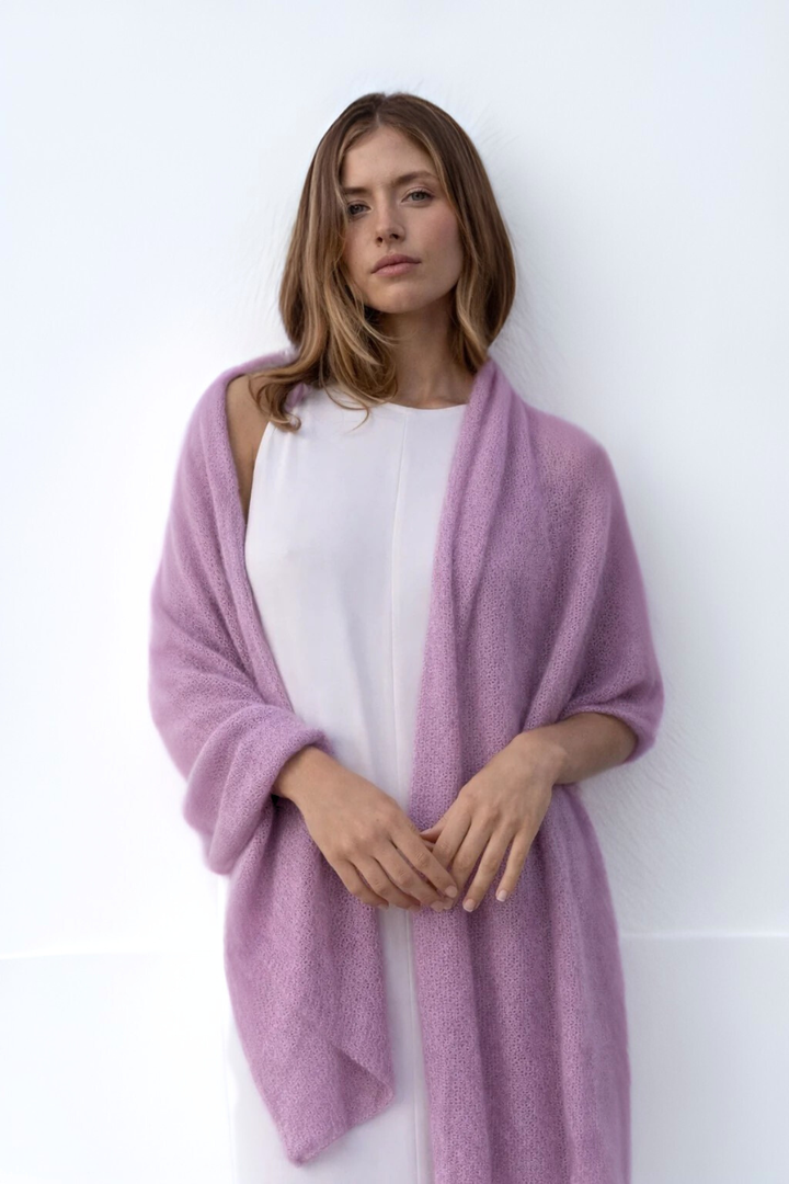 Helene Lila Dust Écharpe