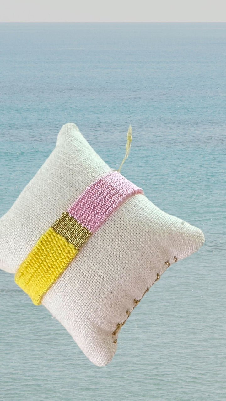 Handwoven bracelet boho style
